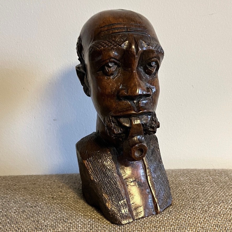 Afrikaans houten beeld, Ophalen of Verzenden