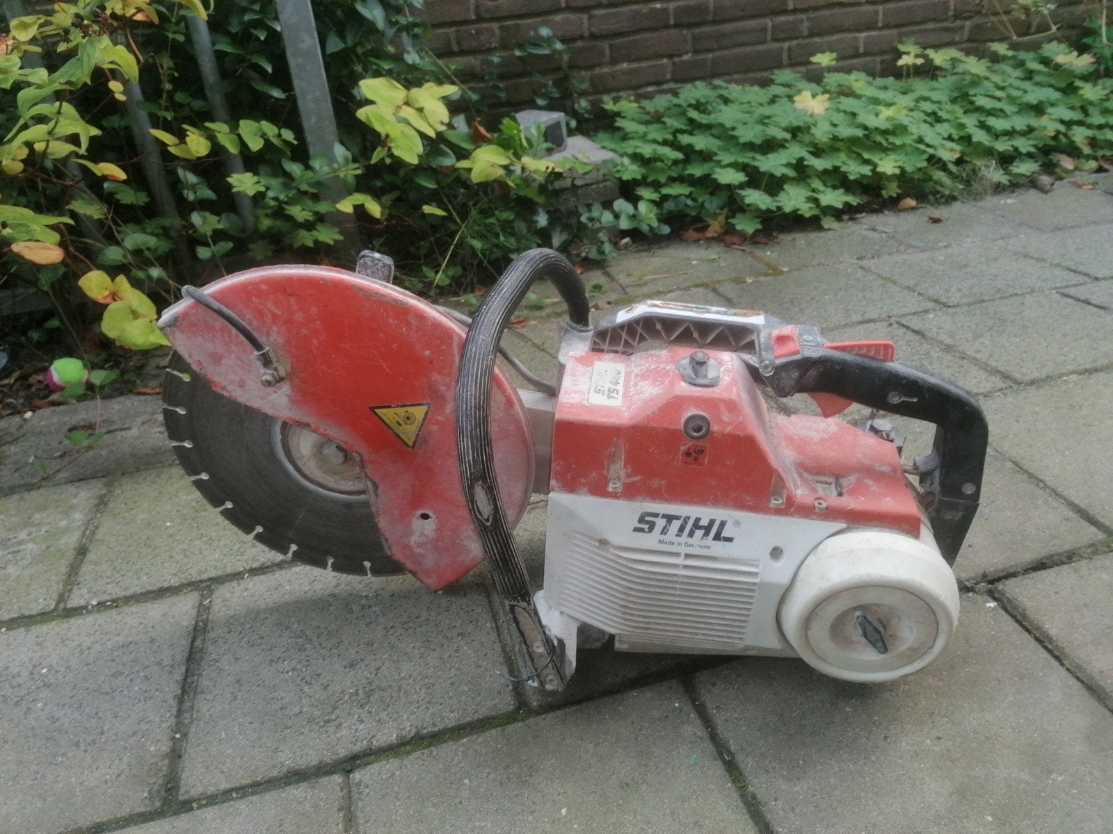 Stihl TS 460 doorslijper / bandenzaag, Ophalen, Stihl, Gebruikt, 70 mm of meer