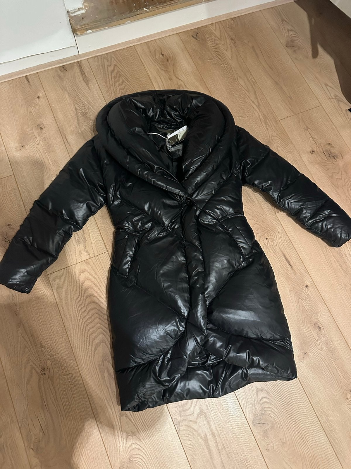Nieuwe Sandwich winterjas zwart, gewatteerd, maat 36, Ophalen of Verzenden, Nieuw, Maat 36 (S), Zwart