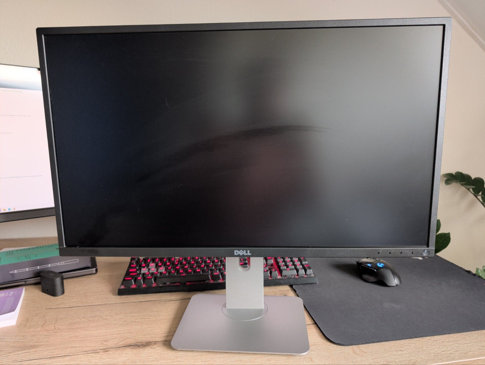 Dell P2717H Monitor - 27 inch Full HD met kleine kras, Ophalen, Gebruikt, IPS, Full HD