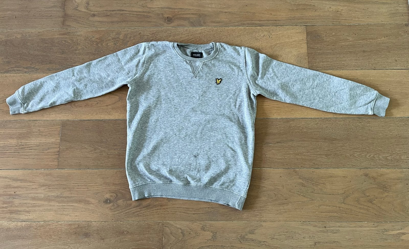 Grijze Lyle & Scott sweater - Maat 12/13 jaar, Kinderen en Baby's, Kinderkleding | Maat 152, Ophalen of Verzenden, Gebruikt, Jongen