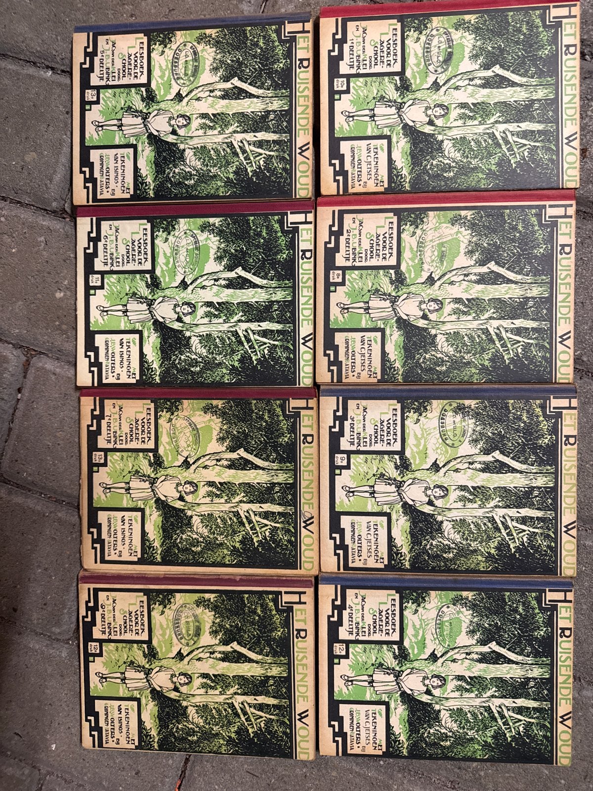 Het Ruisende Woud - Complete serie schoolboeken, Ophalen of Verzenden, Gelezen, Non-fictie