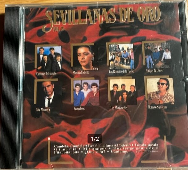 Sevillanas de Oro Vol. 10 CD - Spaanse Muziek, Ophalen of Verzenden, Nieuw in verpakking