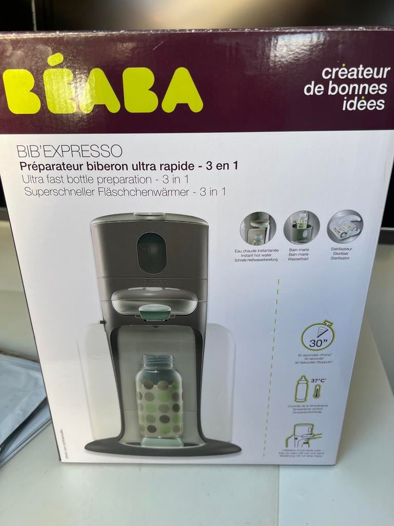 Beaba Bib'Expresso 3-in-1 Flessenbereider & Sterilisator, Kinderen en Baby's, Babyvoeding en Toebehoren, Ophalen of Verzenden