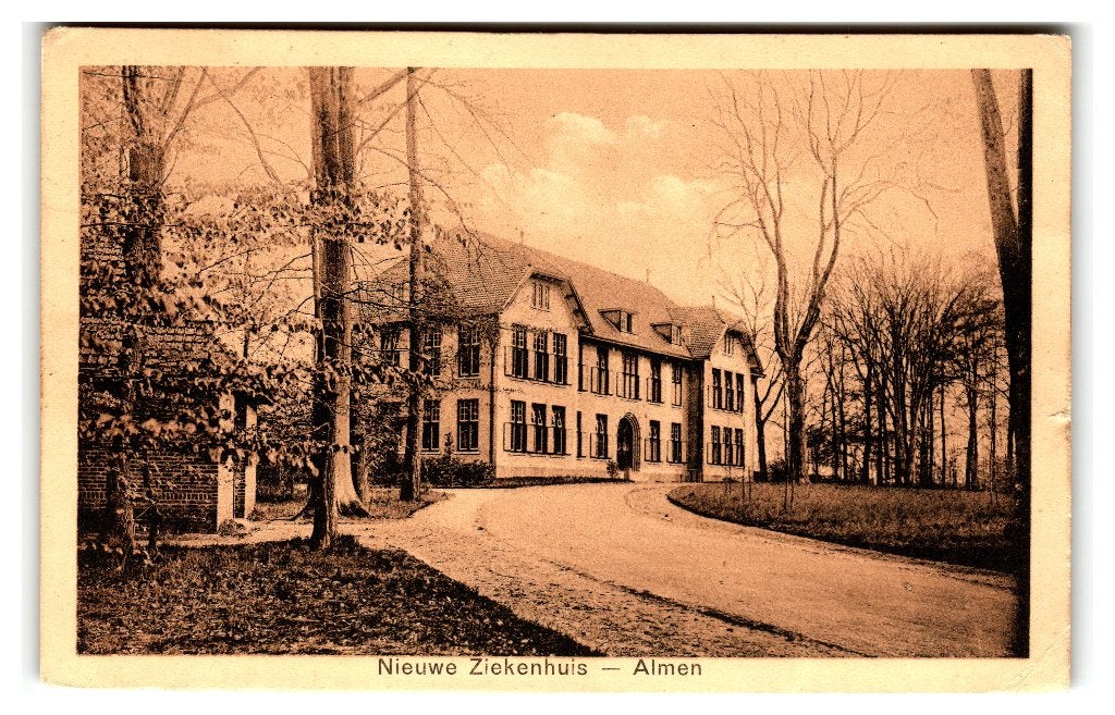 Almen, Nieuwe Ziekenhuis, Ophalen of Verzenden, 1920 tot 1940, Gelopen, Gelderland