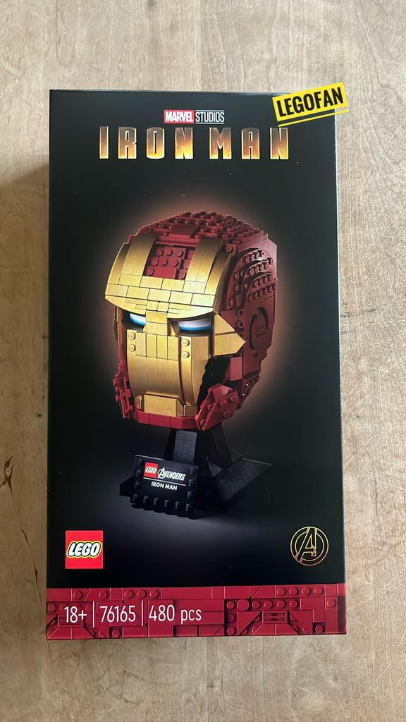 🆕 NIEUW (SEALED!): LEGO 76165 Iron Man Helmet, Kinderen en Baby's, Speelgoed | Duplo en Lego, Marvel, Lego, Nieuw, Ophalen of Verzenden