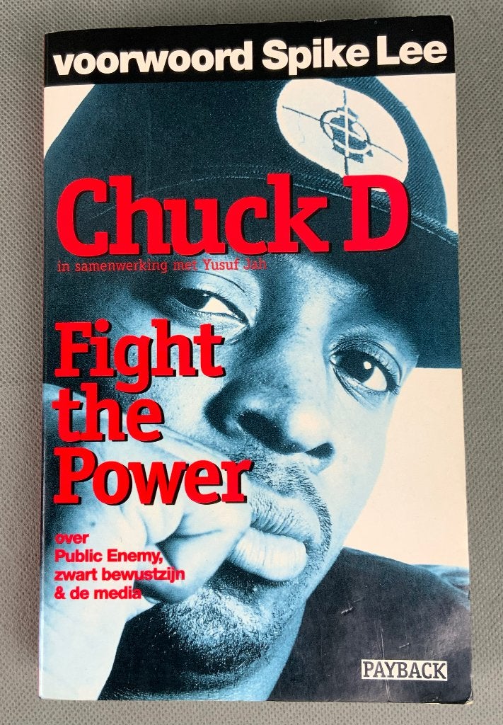 muziekboek biografie Chuck D (Public Enemy) Fight the Power, Gelezen, Artiest, Chuck D, Ophalen of Verzenden