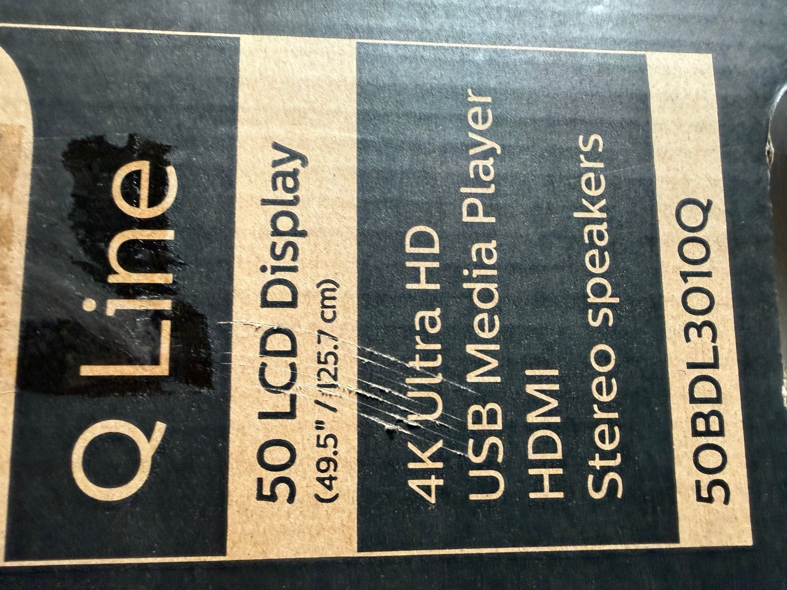 Nieuw in doos signage scherm van Philips 50bdl3010q, Ophalen, Philips, 50 Hz, Nieuw