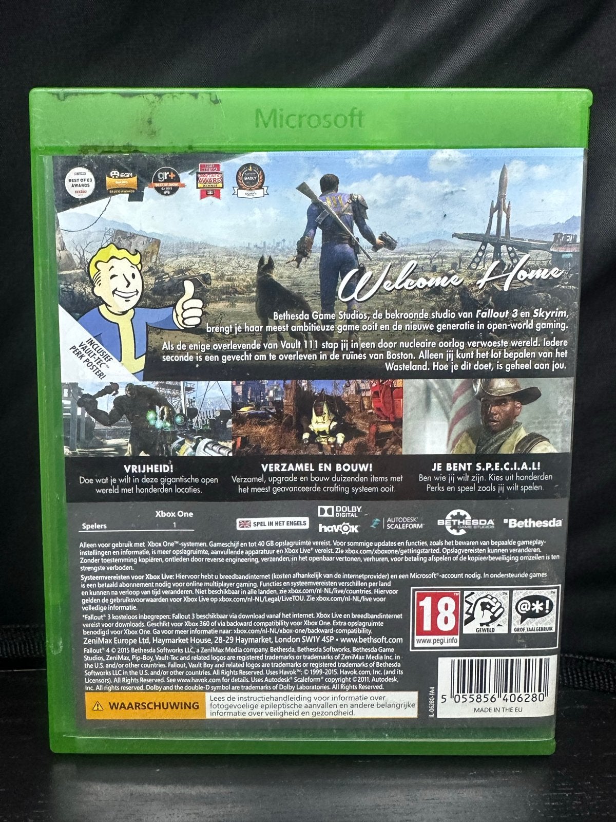 Fallout 4 Xbox One - Inclusief Fallout 3, D, Gebruikt, Vanaf 18 jaar, 1 speler