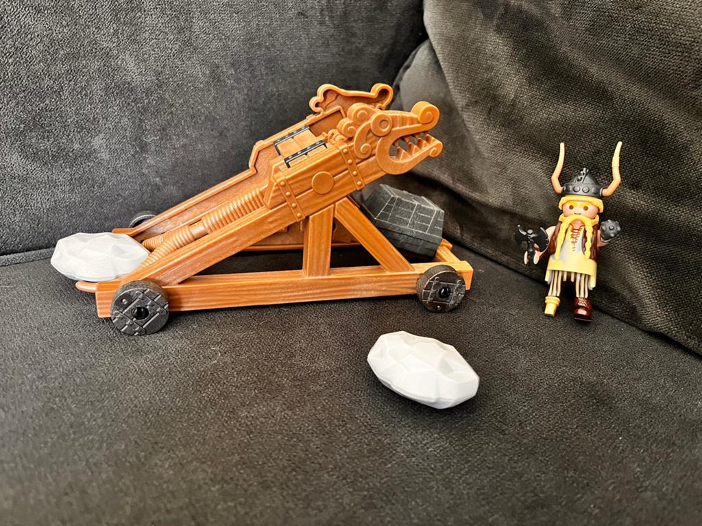 Playmobil katapult 9245, Ophalen, Zo goed als nieuw
