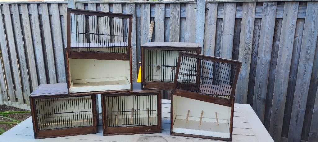 Vintage vogelkooitjes, Ophalen of Verzenden