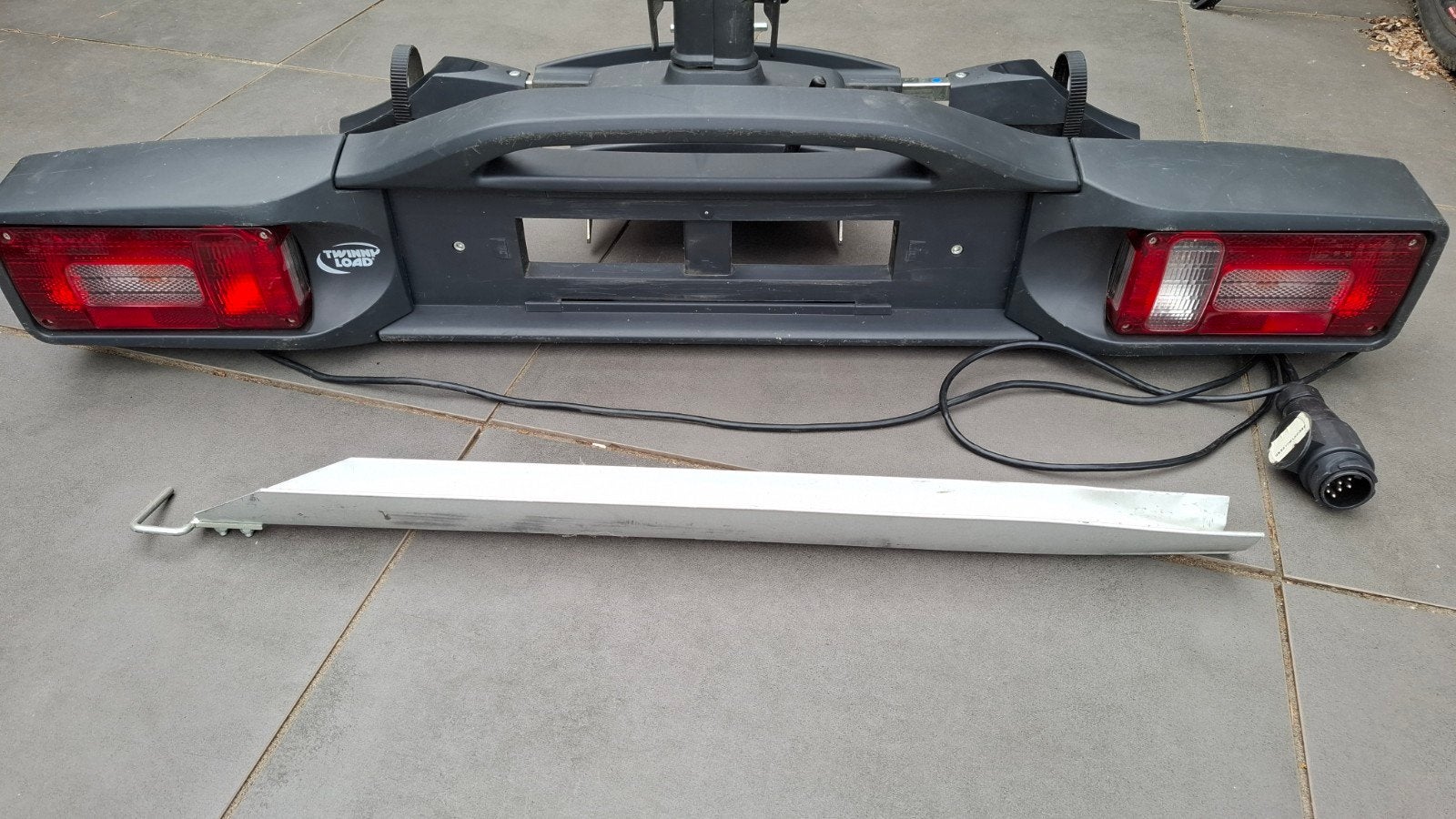 Twinny Load Swing FFK fietsdrager voor trekhaak, Ophalen, Trekhaakdrager