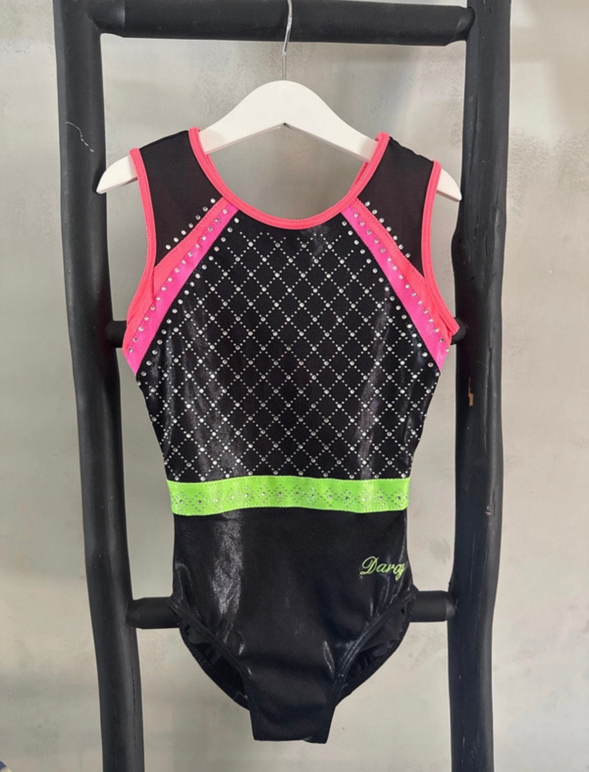 Darcy Leotards • maat AXS (140), Sport en Fitness, Kindermaat 146 t/m 176, Ophalen of Verzenden, Zo goed als nieuw, Turnpak(je)