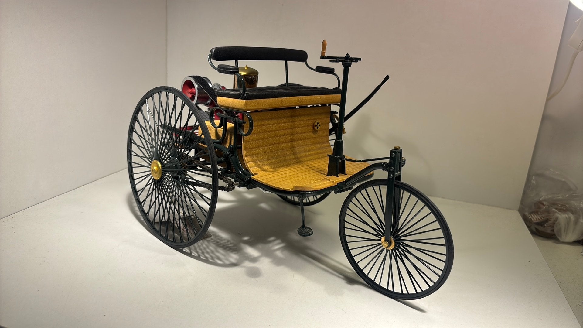 benz patent car 1886 franklin mint 1.8