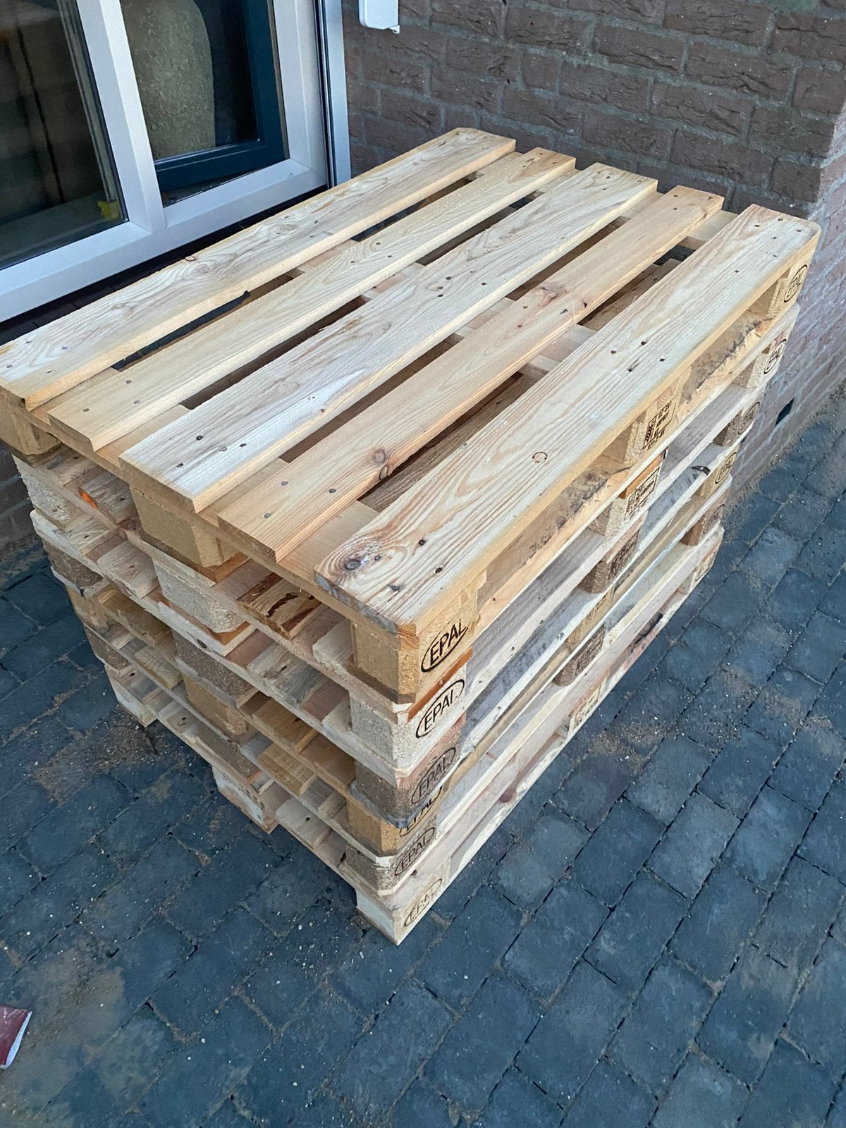 6x europallet europallets pallet - gratis bezorgd Amsterdam