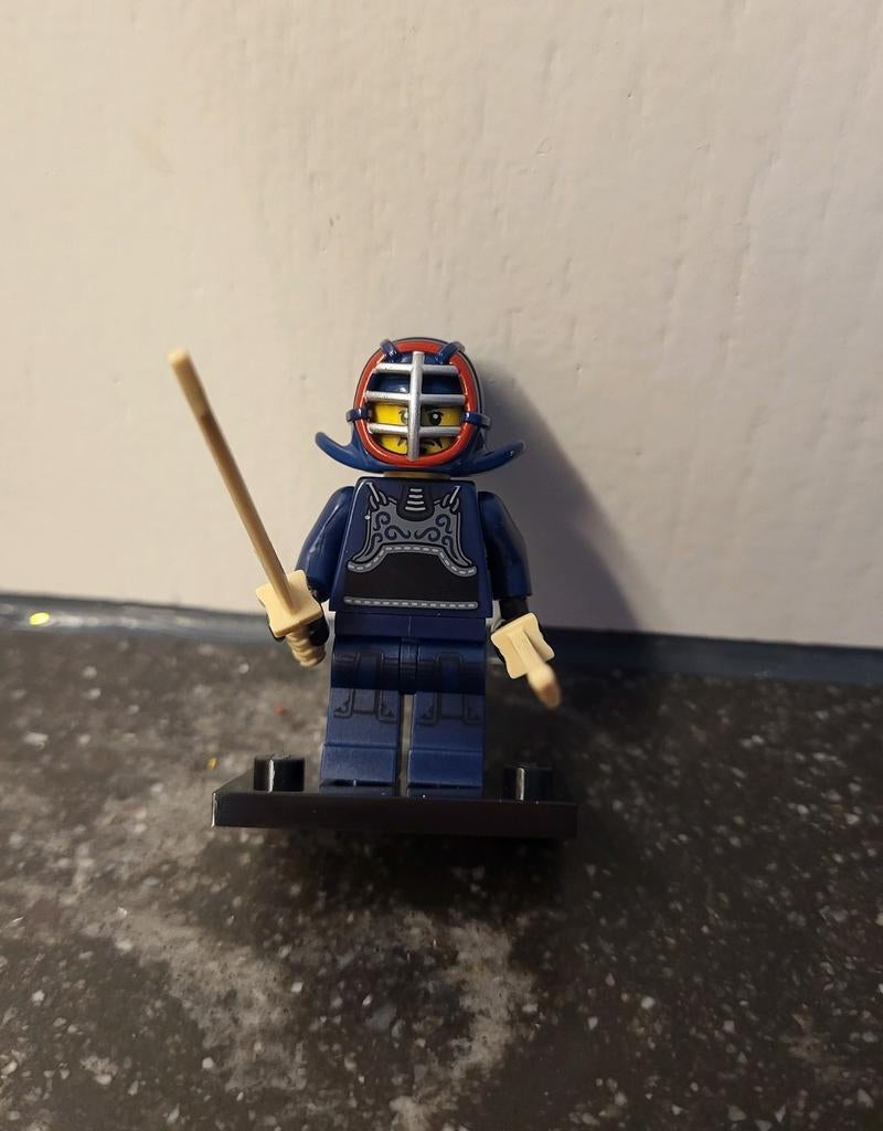 Lego Kendo fighter minifiguur Serie 15, Ophalen of Verzenden, Nieuw, Minifiguur, Lego