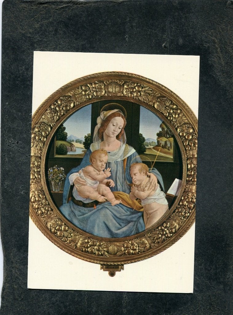 Ansicht Lorenzo di Credi - The Virgin Mary with the infant, Verzenden, 1980 tot heden, Ongelopen, Overige thema's