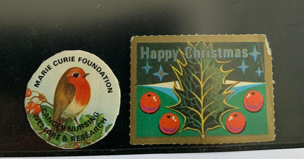 Sluitzegels GB UK Marie Curie Foundation, Postzegels en Munten, Verzenden, Gestempeld