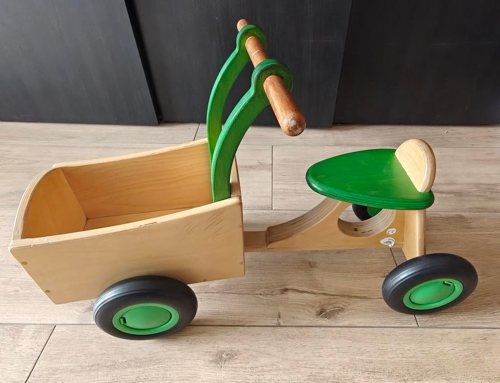 Van Dijk Houten Loopbakfiets - Duurzaam Speelgoed, Ophalen