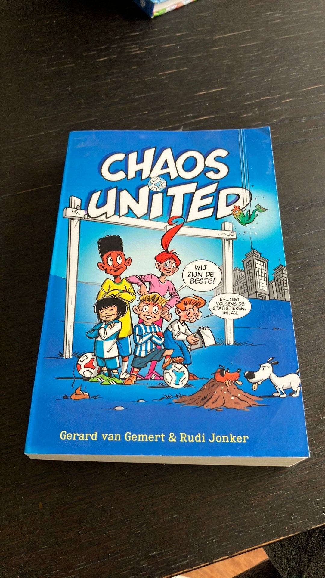 Chaos united - gerard van gemert & rudi jonker, Ophalen of Verzenden, Zo goed als nieuw, Fictie algemeen