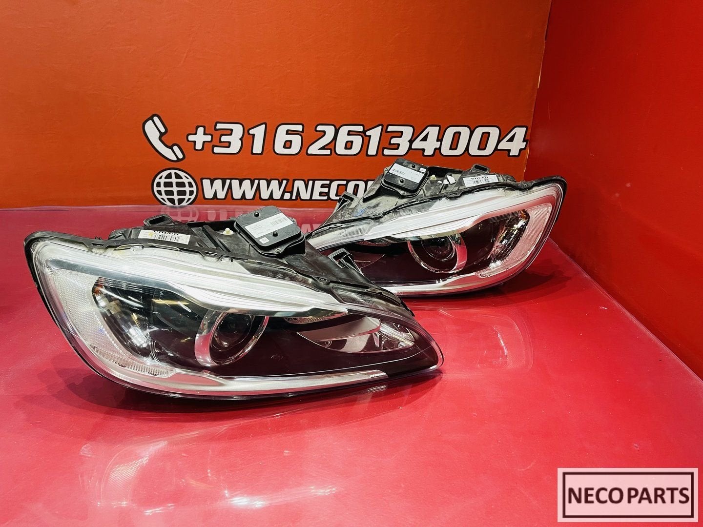 VOLVO V60 S60 XENON KOPLAMP SET COMPLEET ORIGINEEL 31698818, Auto-onderdelen, Gebruikt, -, -, Ophalen of Verzenden