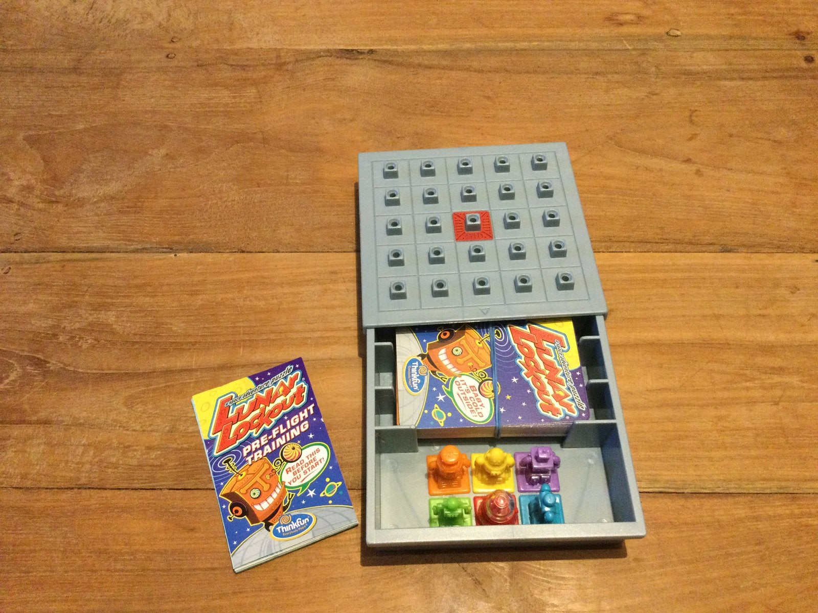 Thinkfun smartgames Lunar Lockout, zgan, Ophalen of Verzenden, Zo goed als nieuw