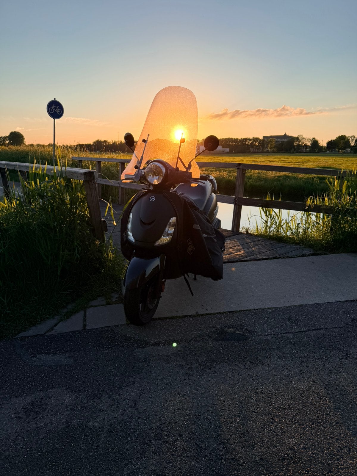 Sym fiddle II 2020, Ophalen, Gebruikt, Maximaal 45 km/u, Benzine