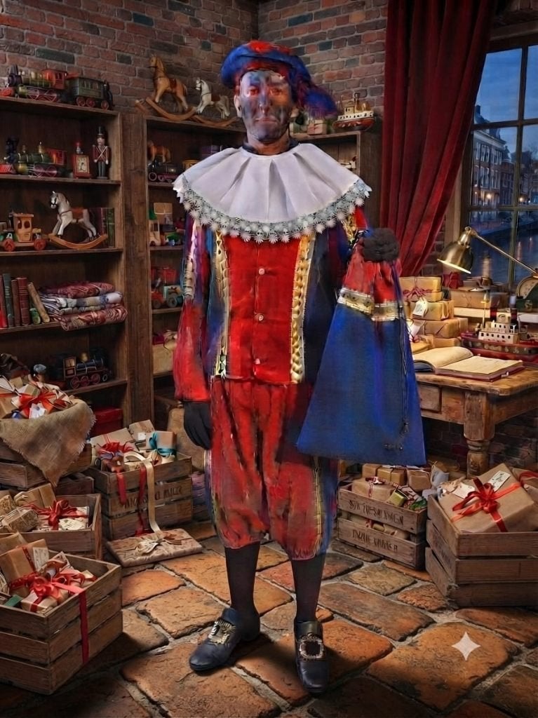 Pieten Kostuum, Armando (verhuur), Ophalen, Zo goed als nieuw