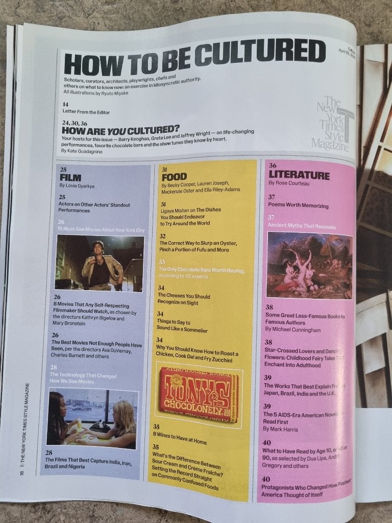 The New York Times (+ cultureel magazine) 25 april 2026, Ophalen of Verzenden, 1980 tot heden, Krant
