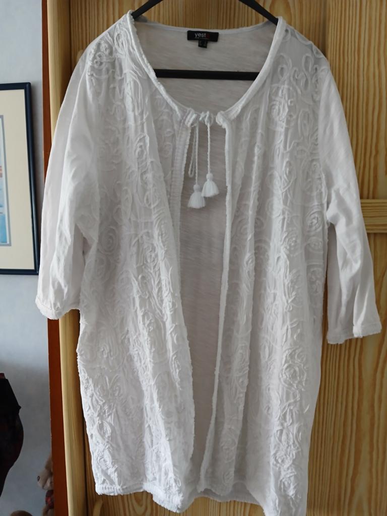 Vest, Kleding | Dames, Truien en Vesten, Ophalen of Verzenden, Zo goed als nieuw, Wit