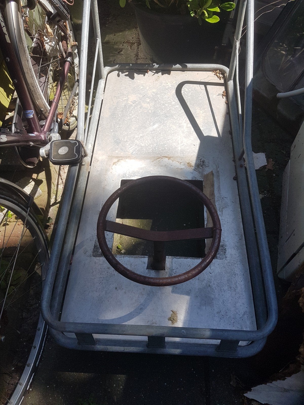 Bakfiets voor goederen of 1 kind, Kinderen en Baby's, Speelgoed | Actiefiguren, Ophalen, Gebruikt