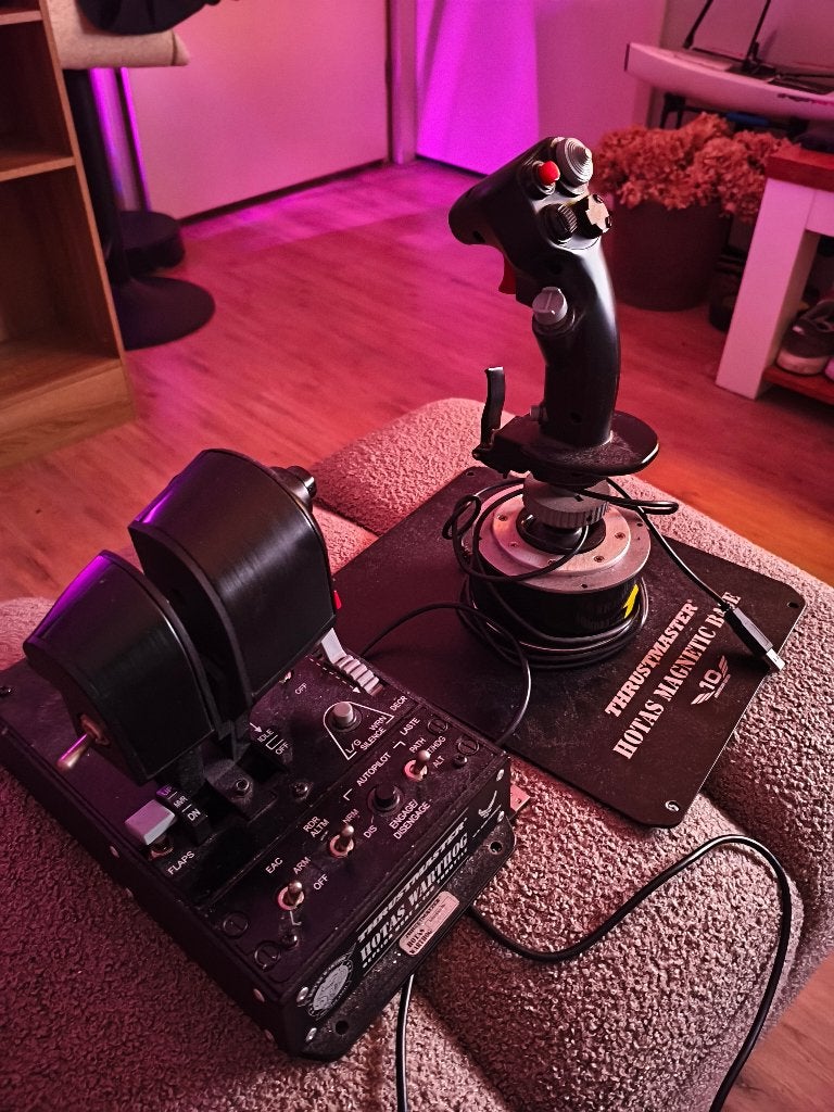 warthog hotas compleet, Computers en Software, Joysticks, Ophalen, Zo goed als nieuw, Thrustmaster TCA