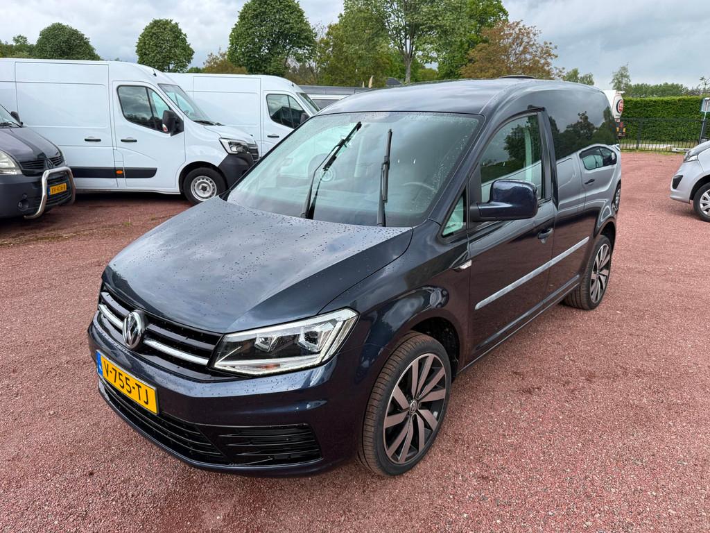 Volkswagen Caddy 2.0 TDI Achterklep / Cruise / Navi / Dakven, Auto's, Bestelauto's, 1373 kg, Gebruikt, 4 cilinders, Origineel Nederlands
