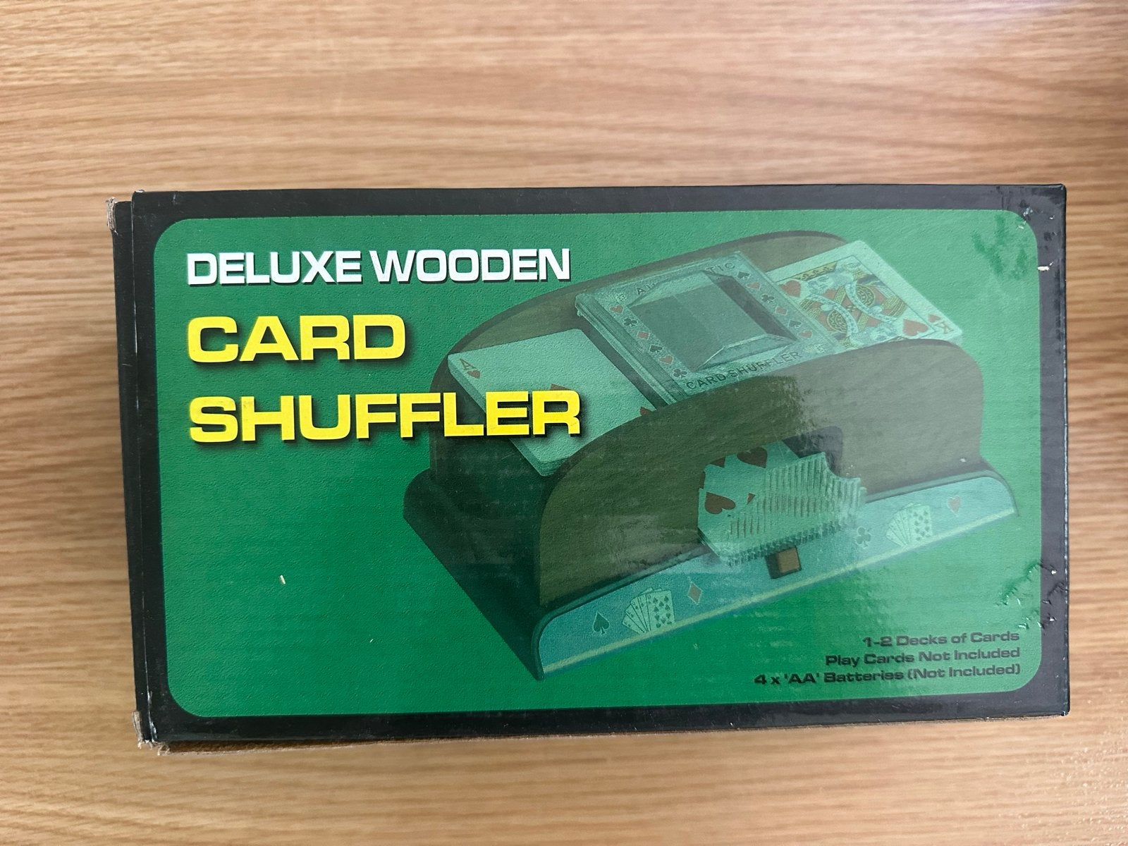 Luxe Houten Kaartenschudmachine - Nieuw in Doos, Een of twee spelers, Ophalen, Nieuw