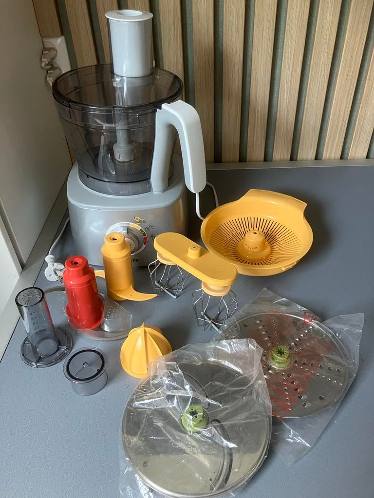 Philips blender, mixer en snijder, multi apparaat, Witgoed en Apparatuur, Keukenmixers, Zo goed als nieuw, 2 tot 3 liter, 3 snelheden of meer