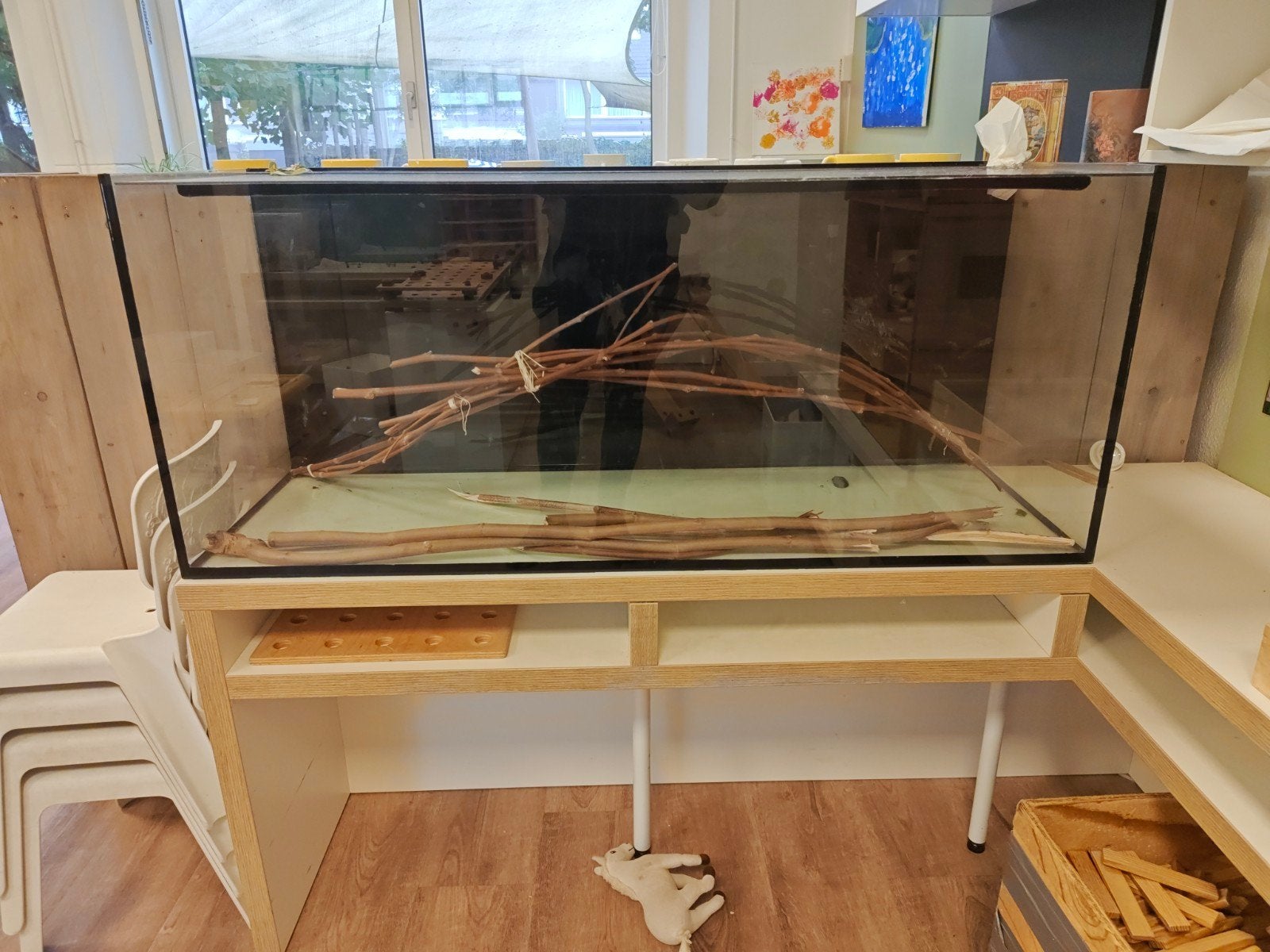Aquarium/terrarium, Dieren en Toebehoren, Ophalen, Leeg aquarium