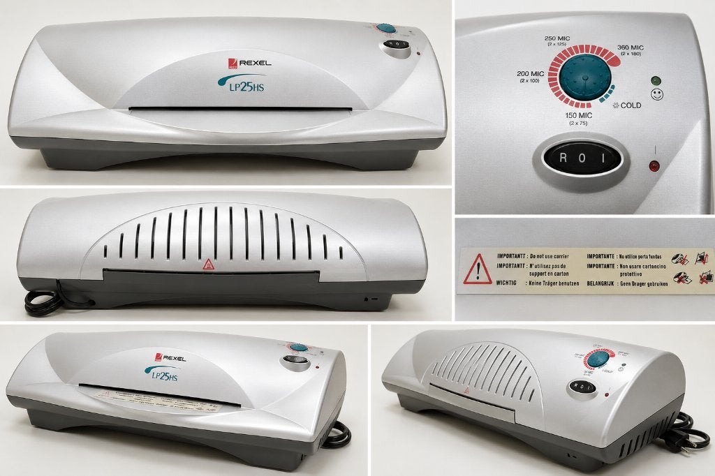 Rexel LP25HS A4 lamineerapparaat warm en koud, Ophalen, Zo goed als nieuw