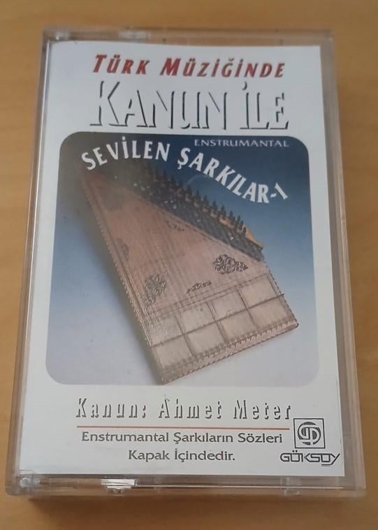 Zeldzame cassette 1993-Turk Muziginde Kanun Ile-Ahmet Meter, Overige genres, 1 bandje, Ophalen of Verzenden, Zo goed als nieuw