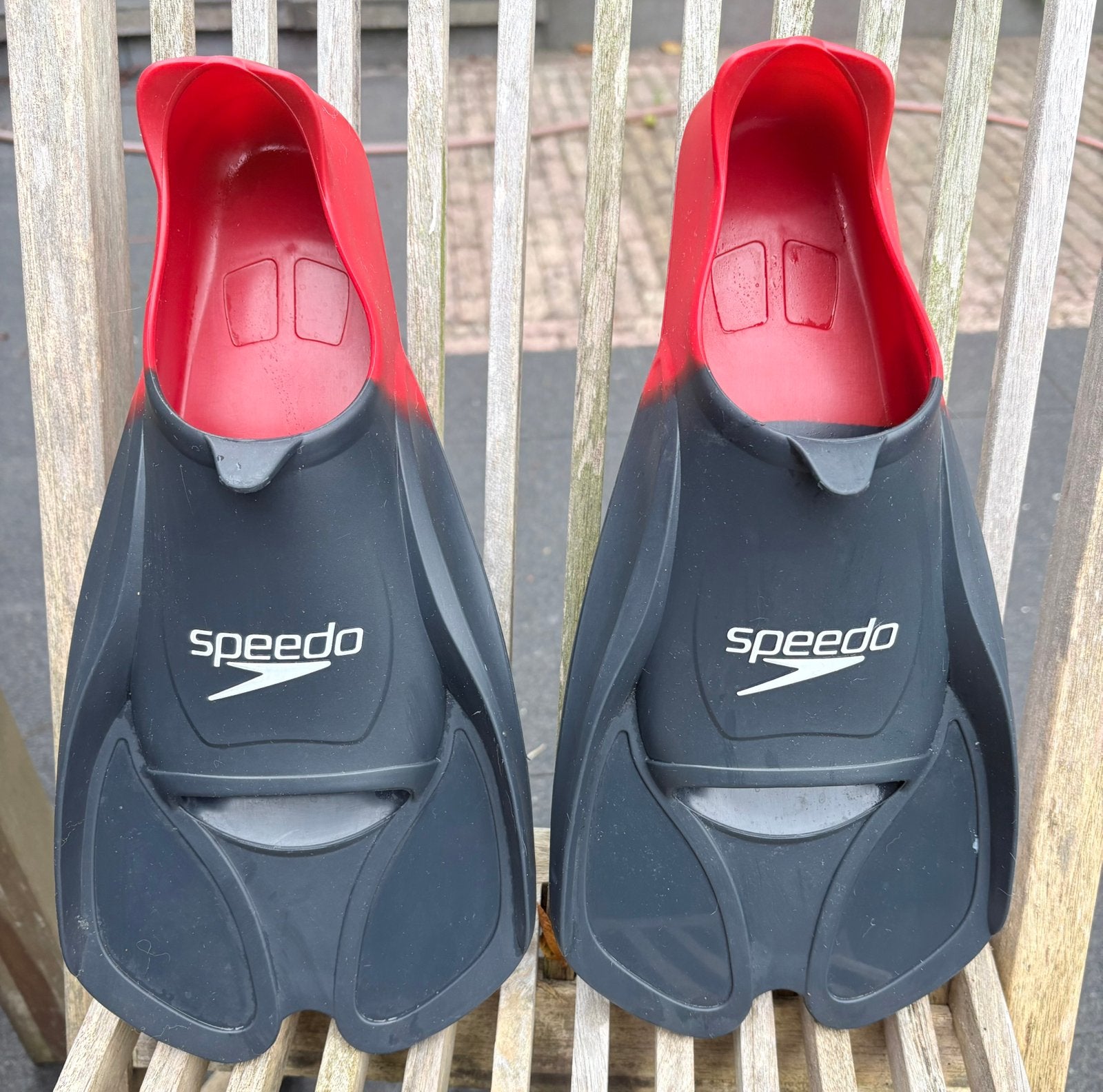 Zwemvliezen/flippers van Speedo, mt 39-41, Verzenden, Zo goed als nieuw, Snorkelvinnen