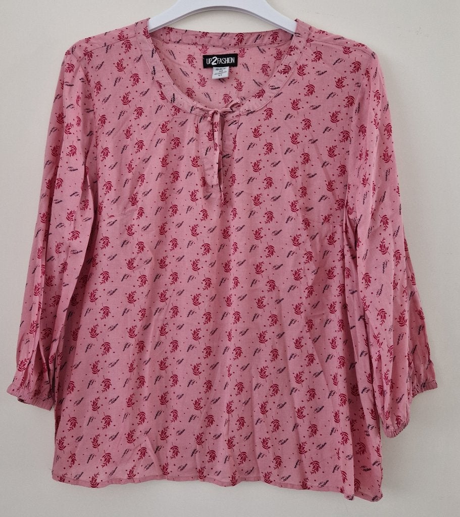 Dames top roze Up2Fashion maat 42 zgan a, Kleding | Dames, Maat 42/44 (L), Ophalen of Verzenden, Zo goed als nieuw, Roze