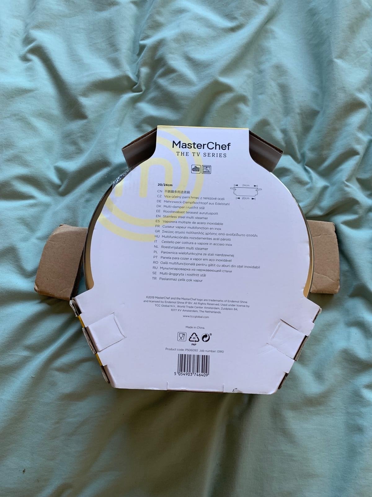 MasterChef stoompan 20/24 cm - Nieuw en ongebruikt, Huis en Inrichting, Overige typen, Ophalen of Verzenden, Metaal, Overige merken