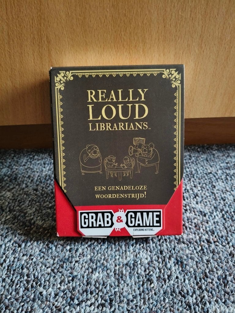 Really loud librarians Spelletje, Drie of vier spelers, Ophalen of Verzenden, Zo goed als nieuw, Exploding Kittens