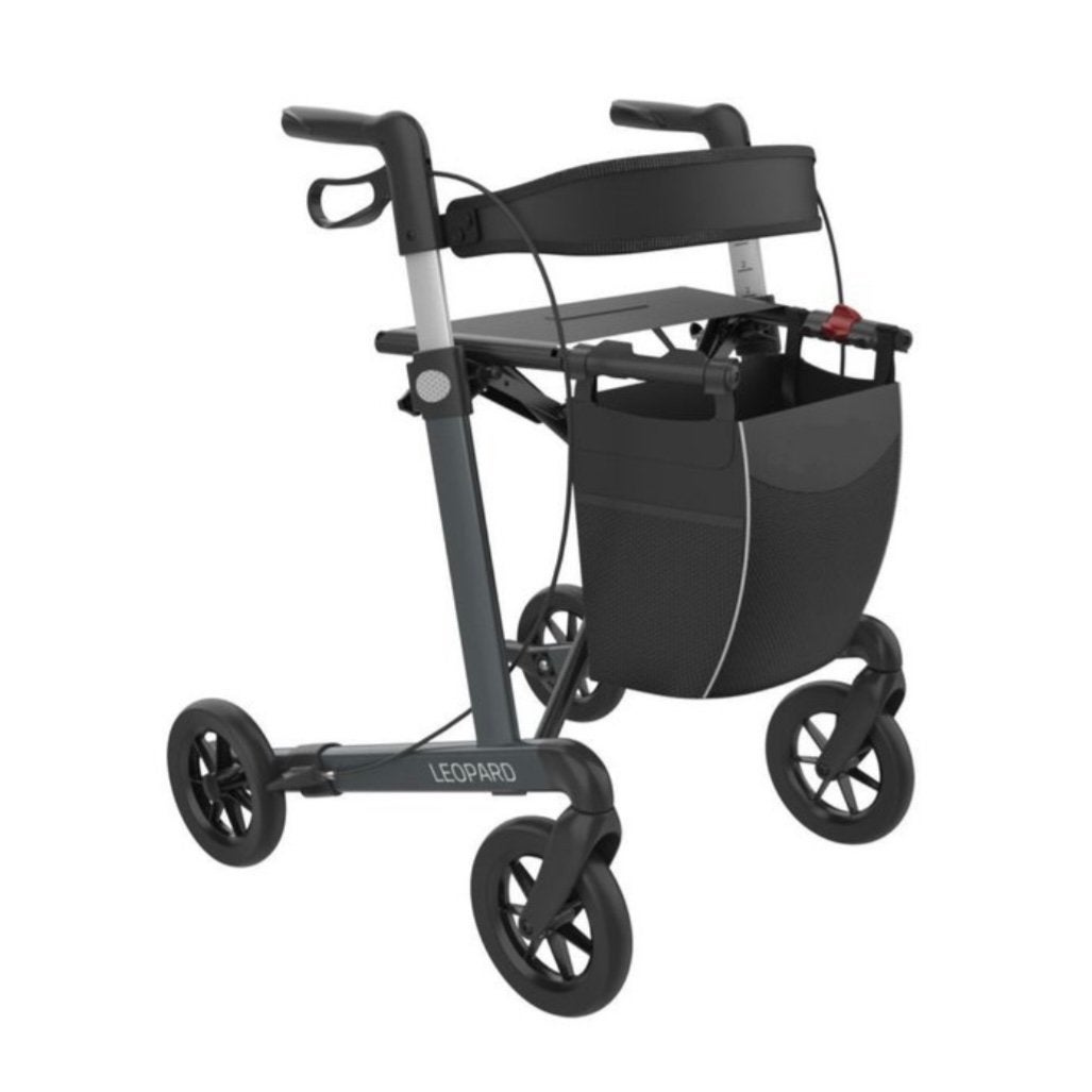 Mobilex Leopard Rollator met SOFT Wielen, Diversen, Rollators, Zo goed als nieuw, Lichtgewicht, Ophalen of Verzenden
