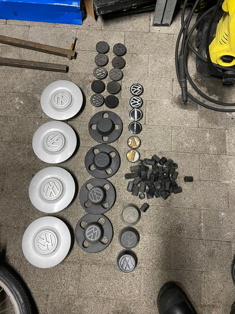 Wieldoppen volkswagen mk1 mk2 mk3, Ophalen of Verzenden, Volkswagen