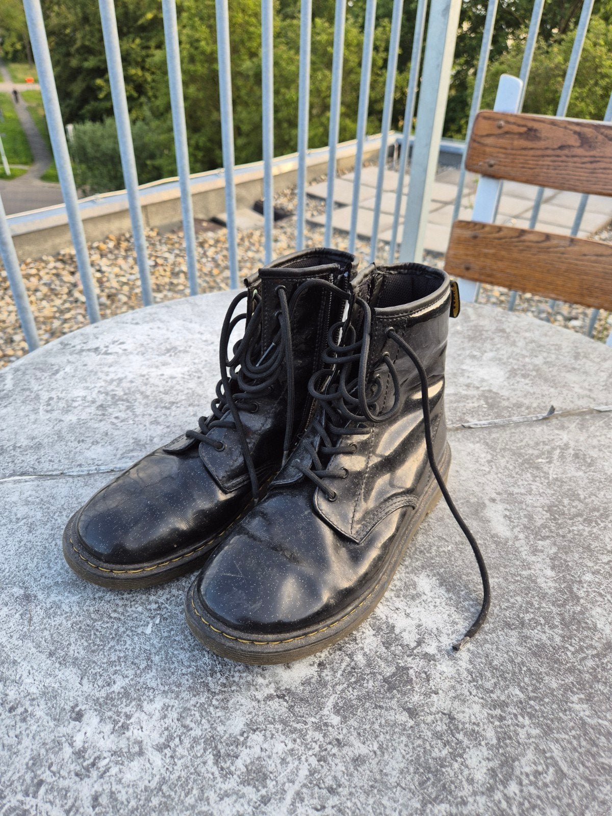 Dr. Martens laars Maat 38, Kleding | Dames, Schoenen, Ophalen of Verzenden, Gedragen, Zwart