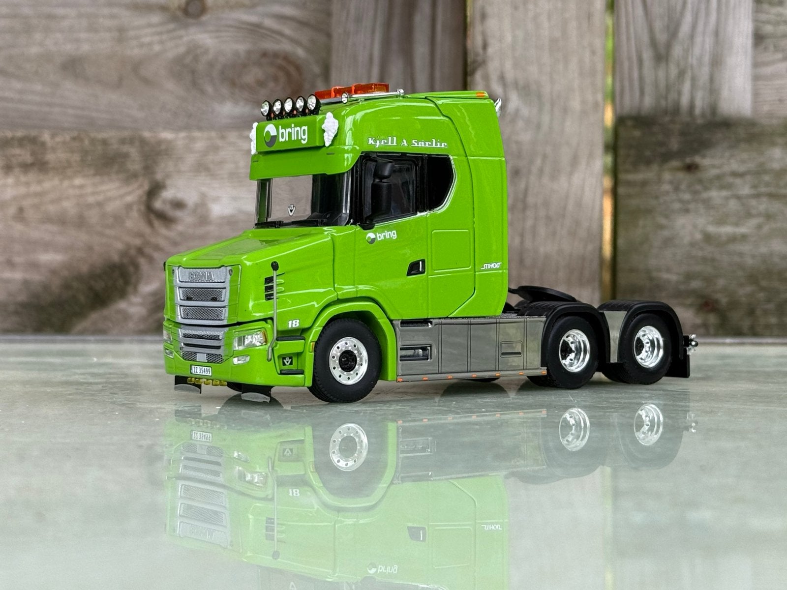 WSI Bring; VLASTUIN TORPEDO 6X2 TAG AXLE 01 4658, Ophalen of Verzenden, Zo goed als nieuw, Bus of Vrachtwagen, Wsi
