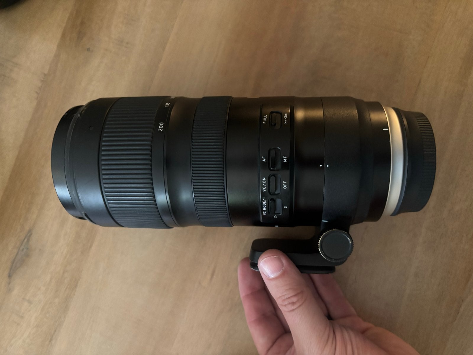 Tamron SP 70-200mm f/2.8 Di VC USD G2 voor Canon EF, Gebruikt, Statiefgondel, Tamron, 200 mm