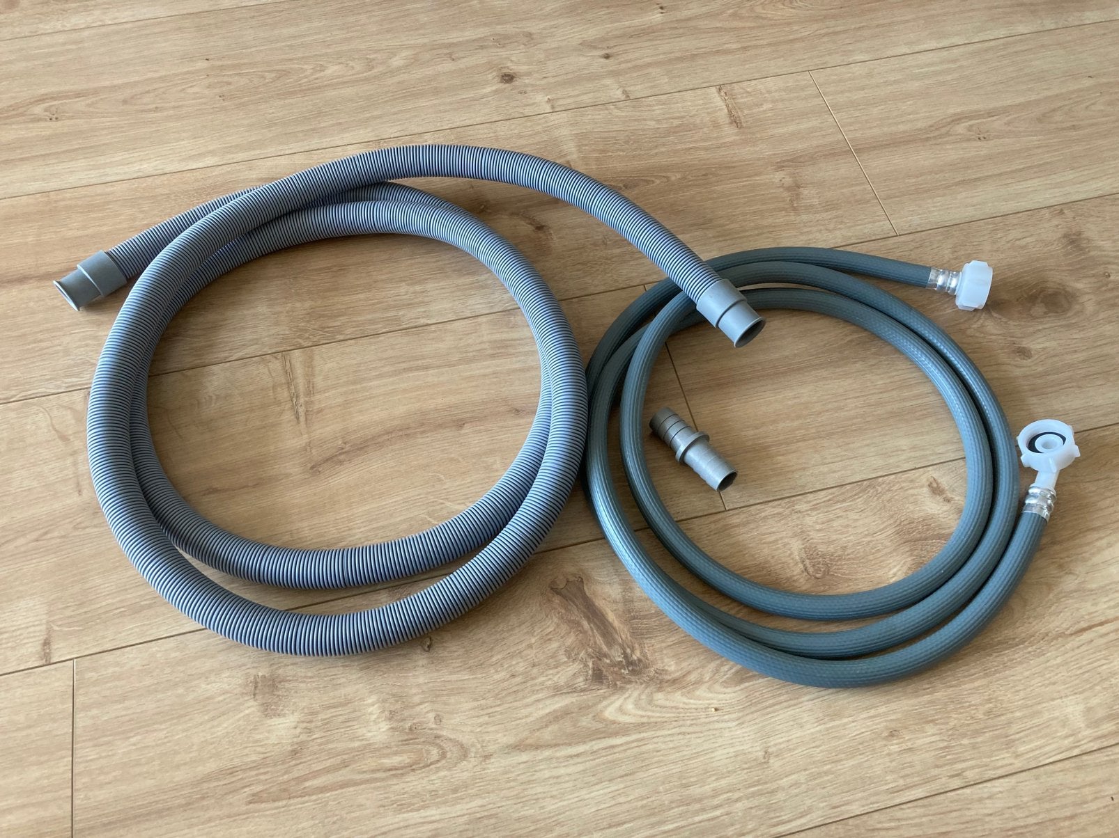 Aanvoerslang afvoerslang wasmachine 250 cm incl. verlengstuk, Witgoed en Apparatuur, Ophalen, Zo goed als nieuw