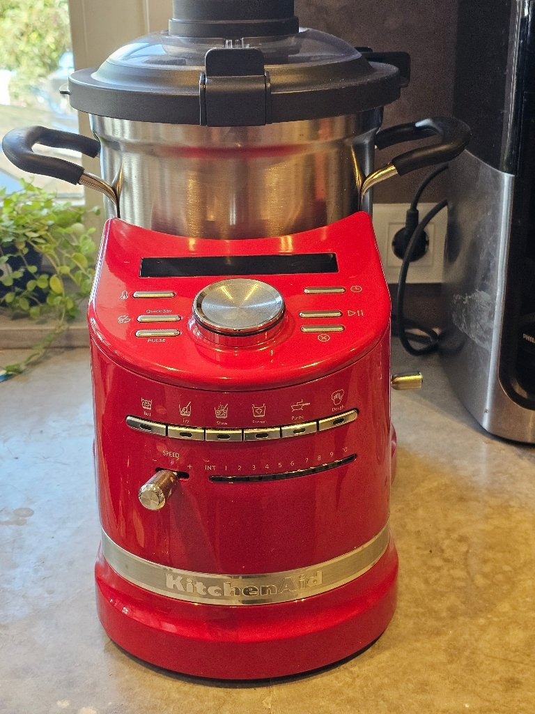 KitchenAid Artisan Cook Processor Keizerrood, 4 liter of meer, Ophalen of Verzenden, Zo goed als nieuw, 3 snelheden of meer