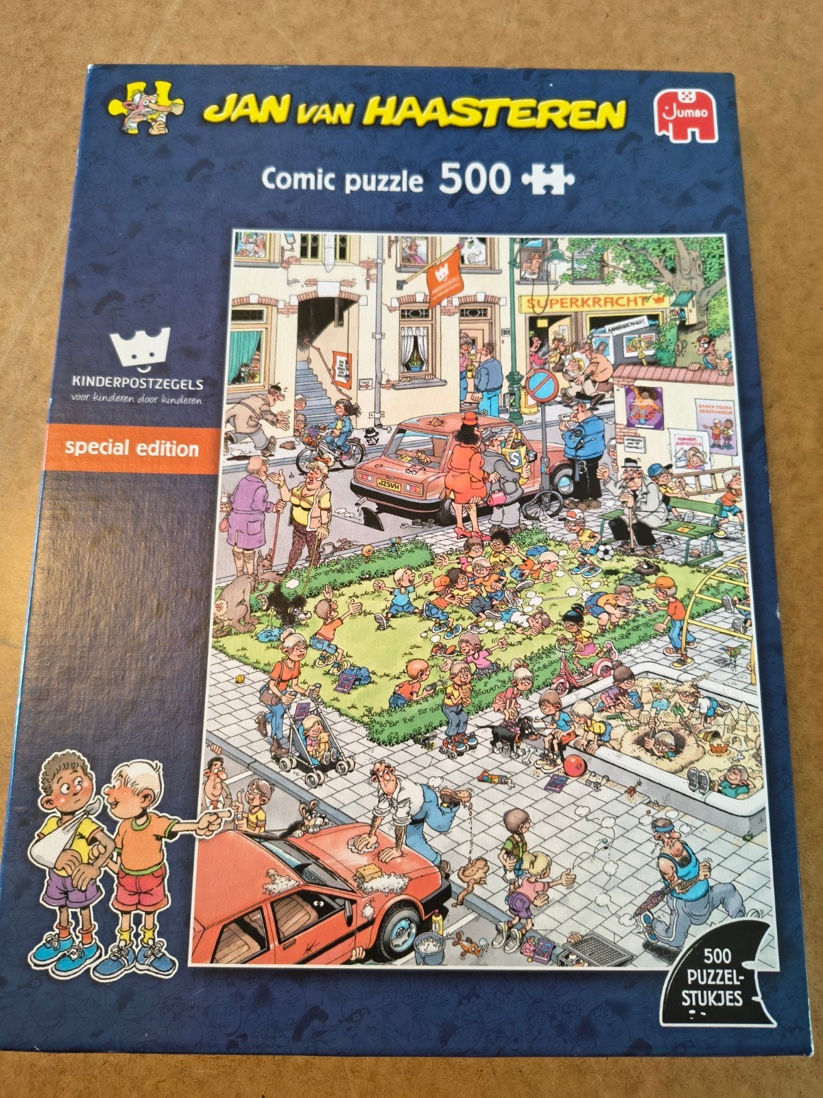 Jan van Haasteren Comic puzzle 500 stukjes - Special Edition, Ophalen of Verzenden, 500 t/m 1500 stukjes, Zo goed als nieuw, Legpuzzel
